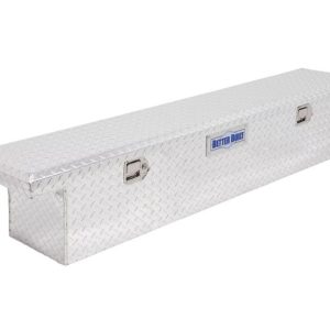 Better Built Tool Box, Crown Series, Crossover, Slim, Low Profile, Single Lid, Diamond Tread, Bright, Aluminum – 73010284