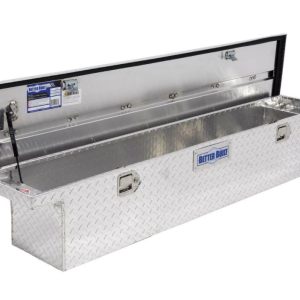 Better Built Tool Box, Crown Series, Crossover, Slim, Low Profile, Single Lid, Diamond Tread, Bright, Aluminum – 73010284
