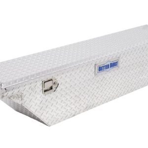 Better Built Tool Box, Crown Series, Crossover, Slim, Low Profile, Single Lid, Diamond Tread, Bright, Aluminum – 73010286
