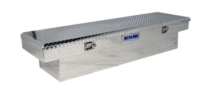Better Built Tool Box, Crown Series, Crossover, Single Lid, Diamond Tread, Bright, Aluminum – 73010899