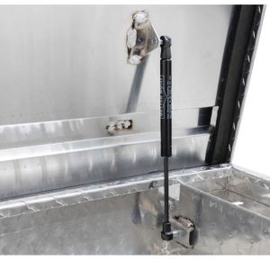 Better Built Tool Box, Crown Series, Crossover, Low Profile, Single Lid, Diamond Tread, Bright, Aluminum – 73010911