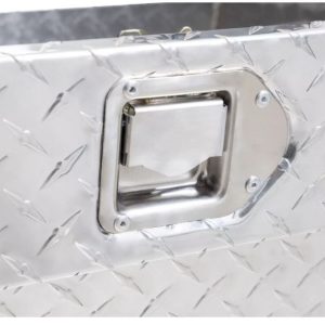 Better Built Tool Box, Crown Series, Crossover, Low Profile, Single Lid, Diamond Tread, Bright, Aluminum – 73010911