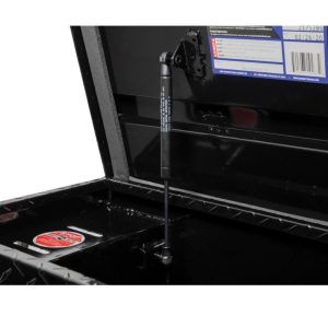 Better Built Tool Box, Crown Series, Crossover, Slim, Low Profile, Single Lid, Diamond Tread, Gloss Black, Aluminum – 73210283
