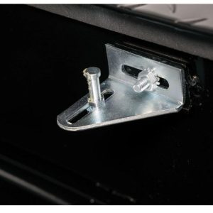 Better Built Tool Box, Crown Series, Crossover, Slim, Low Profile, Single Lid, Diamond Tread, Gloss Black, Aluminum – 73210283