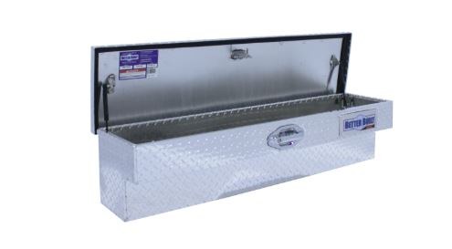 Better Built Tool Box, Sec Series, Side Mount, Single Lid, Diamond Tread, Bright, Aluminum, 48 Inch Length X 12 Inch Width X 12 Inch Height – 79011019