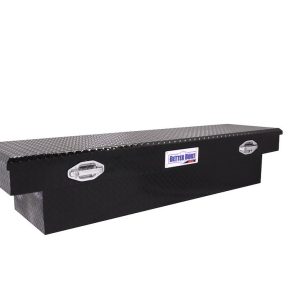 Better Built Tool Box, Crossover, Single Lid, Powder Coated, Matte Black, Aluminum, 20 Inch Length X 71 Inch Width X 13 Inch Height – 79210984