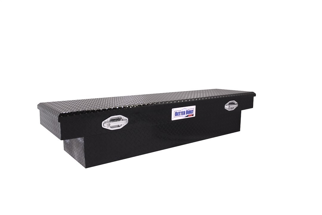 Better Built Tool Box, Crossover, Single Lid, Powder Coated, Matte Black, Aluminum, 20 Inch Length X 71 Inch Width X 13 Inch Height – 79210984