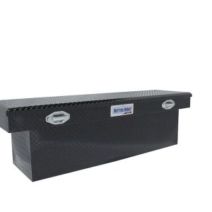 Better Built Tool Box, Crossover, Single Lid, Powder Coated, Gloss Black, Aluminum, 20 Inch Length X 69 Inch Width X 19 Inch Height – 79210987