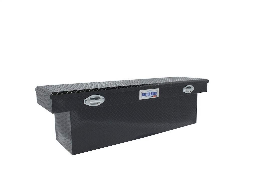 Better Built Tool Box, Crossover, Single Lid, Powder Coated, Gloss Black, Aluminum, 20 Inch Length X 69 Inch Width X 19 Inch Height – 79210987