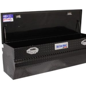 Better Built Tool Box, Sec Series, Chest, Single Lid, Diamond Tread, Gloss Black, Aluminum – 79210992