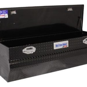 Better Built Tool Box, Sec Series, Chest, Single Lid, Diamond Tread, Gloss Black, Aluminum – 79210993