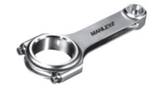 Manley Perf Connecting Rod Set, For Use with Ford 4.6L Modular V8 Engine, H-Beam, 4340 Steel Alloy – 14042R-1