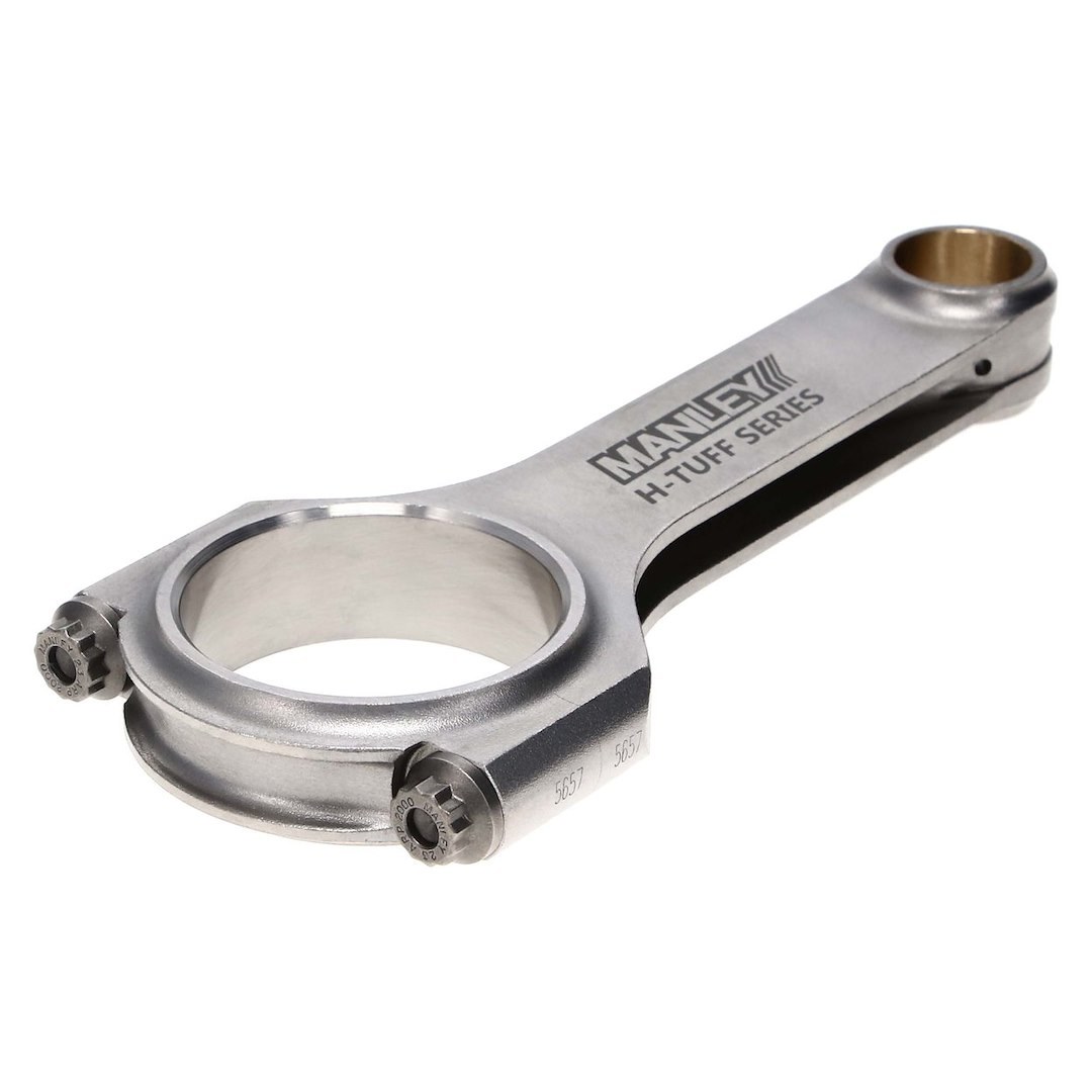 Manley Perf Connecting Rod Set, For Use with Chevrolet Small Block Engine, H-Beam, 4340 Steel Alloy – 15051R-1