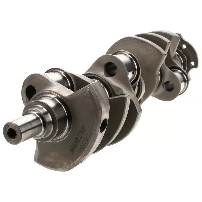 Manley Perf Crankshaft, For Use with Chevrolet Small Block Engine, Steel, 3.48 Inch Stroke, Internal Balance, 2 Piece Rear Seal – 190310