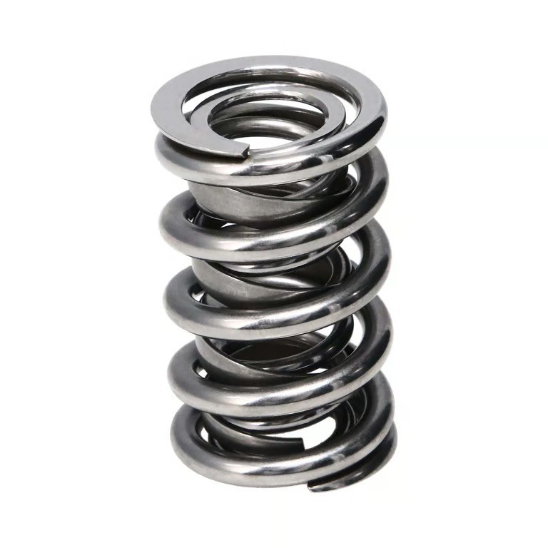 Manley Perf Valve Spring, Nextek, Universal, Polished Chrome Silicon Steel, Double Spring, With Damper – 221440P-16