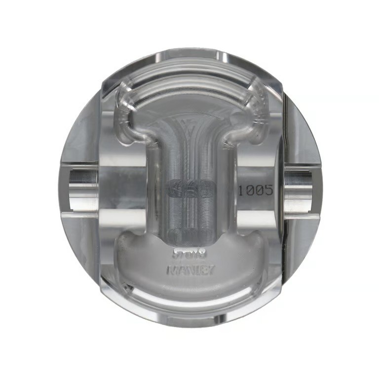Manley Perf Piston, For Use with Chrysler Hemi 6.1L Stroker Engines, 2618 Forged Aluminum, 4.060 Inch Bore, .005 Inch Oversize – 598760CE-8
