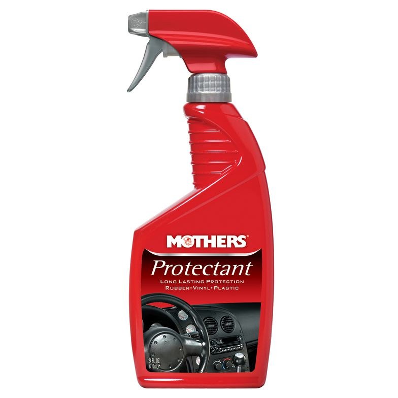 Mothers Vinyl Protectant, 24 Ounce Spray Bottle, Single, Used for Vinyl/ Rubber and Plastic – 05324
