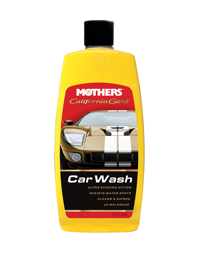 Mothers Car Wash, California Gold, Liquid, One 16 Ounce Bottle – 05600