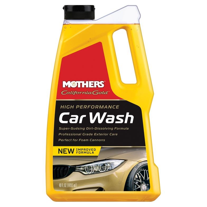 Mothers Car Wash, California Gold, Liquid, One 48 Ounce Jug – 05648