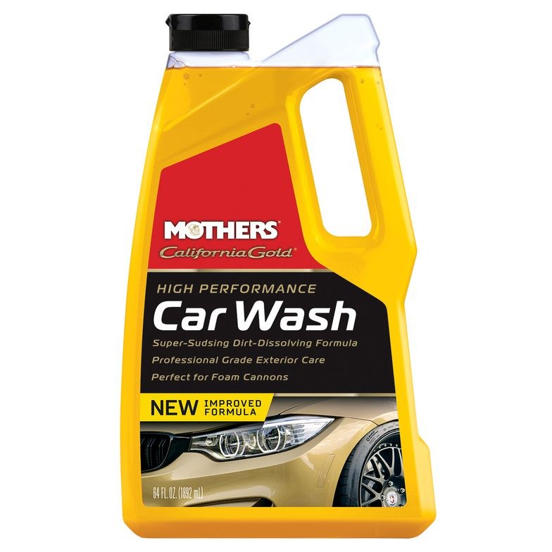 Mothers Car Wash, California Gold, Liquid, One 64 Ounce Jug – 05664