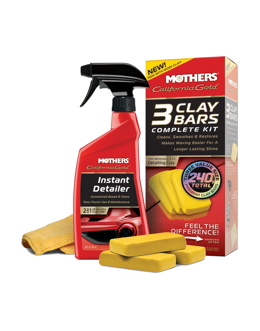 Mothers Paint Cleaner, California Gold, Clay Bar – 07240