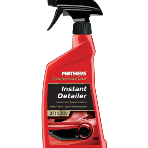 Mothers Car Wax, California Gold, Showtime Instant Detailer, Liquid, 16 Ounce Spray Bottle, Without Applicator – 08216
