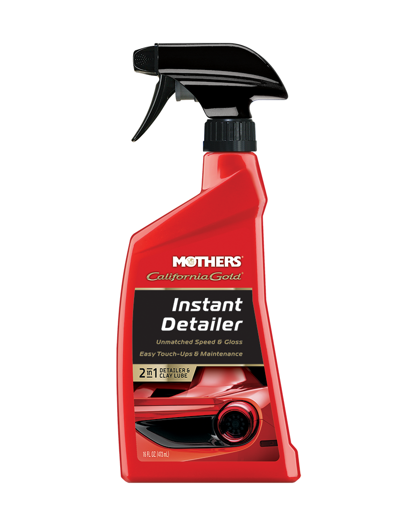 Mothers Car Wax, California Gold, Showtime Instant Detailer, Liquid, 16 Ounce Spray Bottle, Without Applicator – 08216