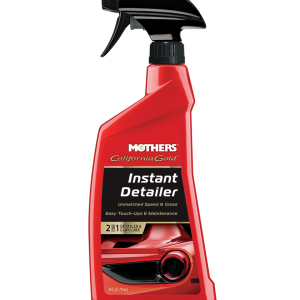 Mothers Car Wax, California Gold, Showtime Instant Detailer, Liquid, 24 Ounce Spray Bottle, Without Applicator – 08224