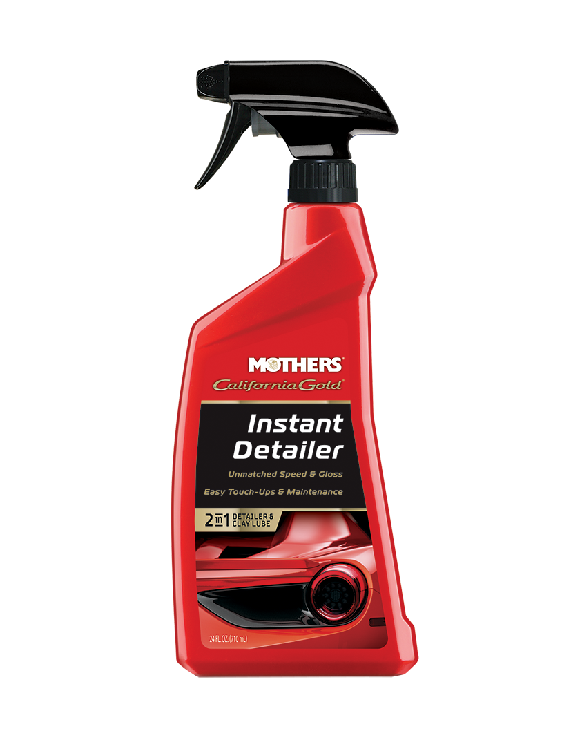 Mothers Car Wax, California Gold, Showtime Instant Detailer, Liquid, 24 Ounce Spray Bottle, Without Applicator – 08224
