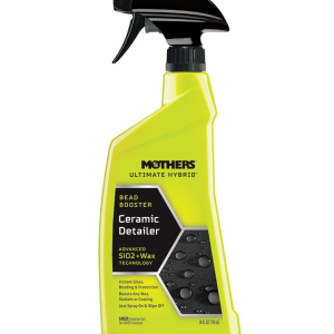 Mothers Car Wax, Ultimate Hybrid ™, Ceramic Detailer, Liquid Gloss Appearance, 24 Ounce Spray Bottle, Without Applicator – 08264