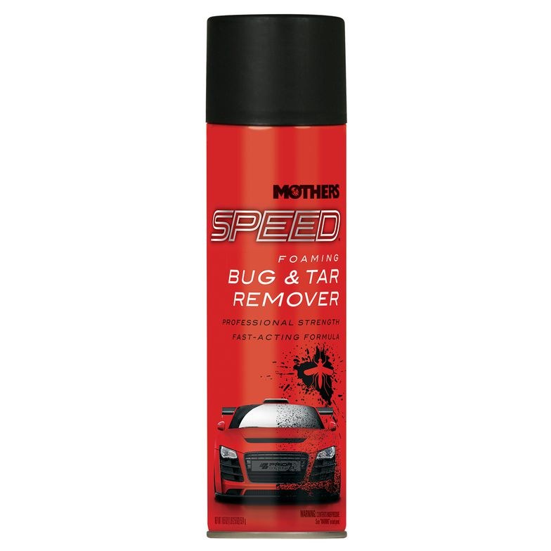 Mothers Bug and Tar Remover, Speed ™, Use to Remove Bugs/ Tar/ Bird Droppings/ Road Grime/ Sap, Foam, 18.5 Ounce Aerosol Can, Single – 16719