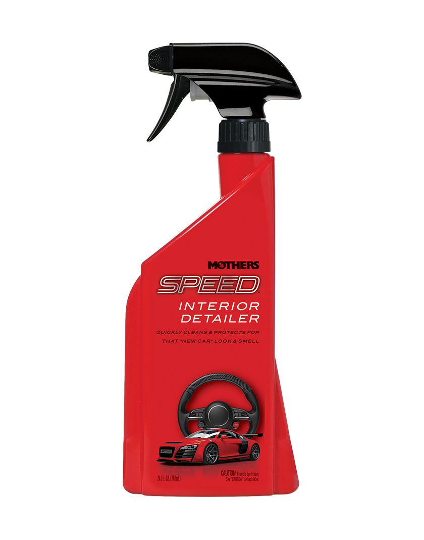 Mothers Detailing Spray, Speed ™, Quickly Dissolve Dirt/ Oily Film and Fingerprints, 24 Ounce Spray Bottle, Single – 18324