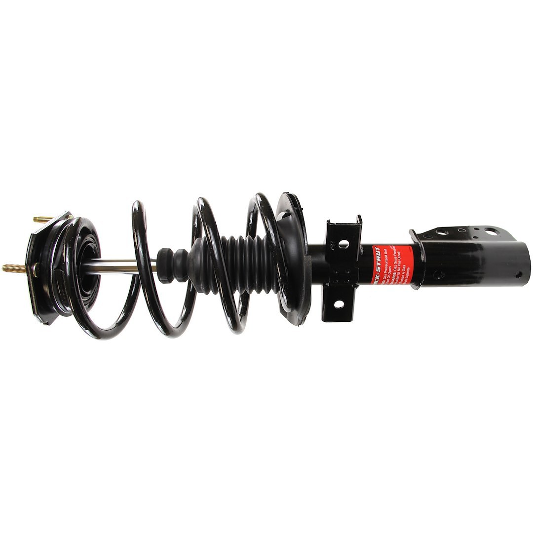 Monroe Shock Absorber, Quick-Strut ®, Nitrogen Gas Charged, Non Adjustable Valving, Without Shock Boots, Black, Single – 172949