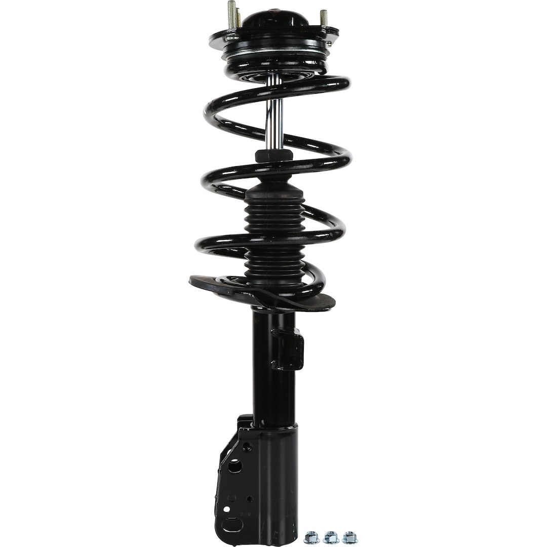 Monroe Shock Absorber, Quick-Strut ®, Nitrogen Gas Charged, Non Adjustable Valving, Without Shock Boots, Black, Single – 172949