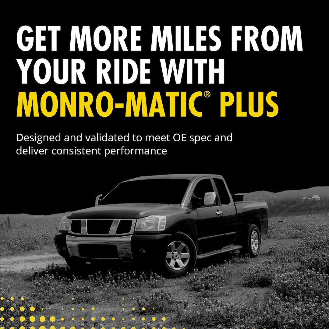 Monroe Shock Absorber, Monro-Matic ® Plus, Nitrogen Gas Charged, Without Warranty, Non Adjustable Valving, Without Shock Boots, Blue, Single – 33178