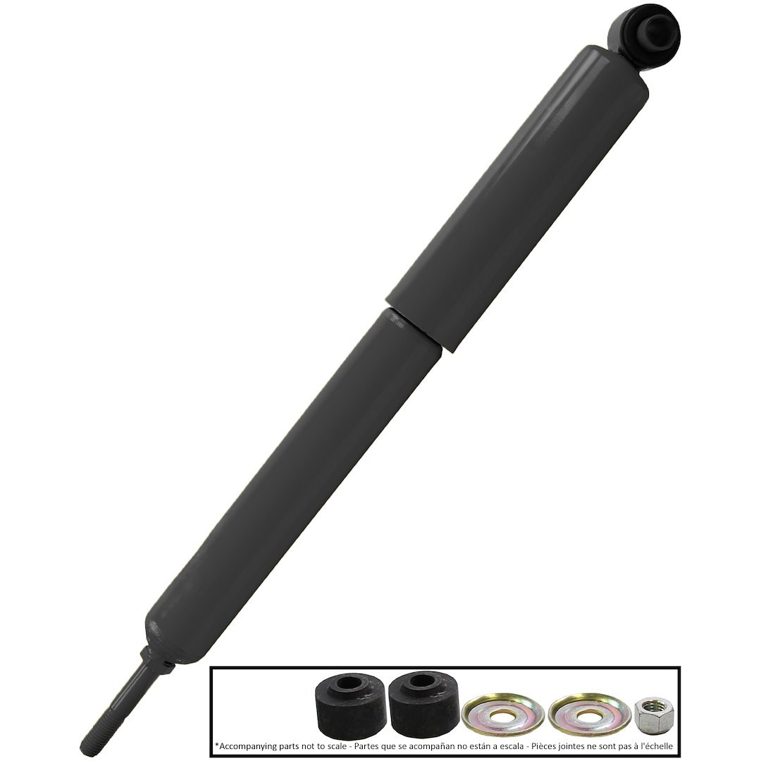 Monroe Shock Absorber, Magnum ™, Gas Charged, One Year Warranty, Without Shock Boots, Yellow, Single – 66615