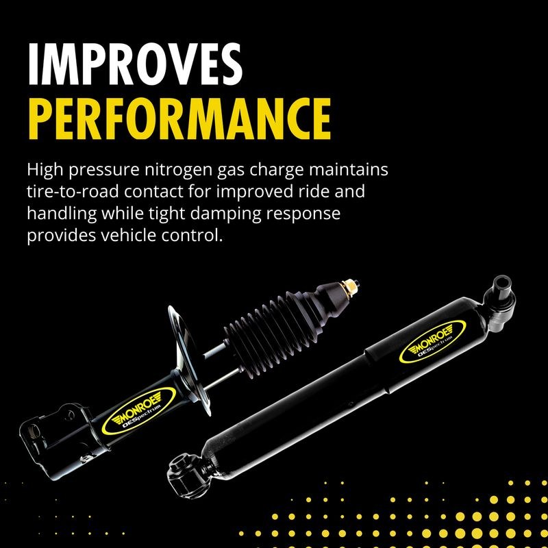 Monroe Shock Absorber, Oespectrum ®, Nitrogen Gas Charged, 12.39 Inch Compressed Length, 17.71 Inch Extended Length, Without Dust Shield – 73075