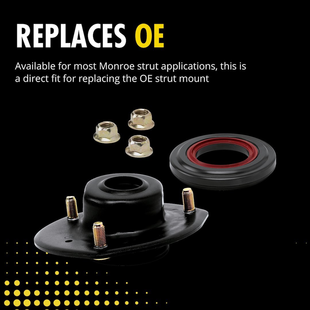 Monroe Strut Mount, Strut-Mate ®, This Part Number Is a Registered Trademark of Tenneco and May Not Be Used or Reproduced Without Permission – 902973