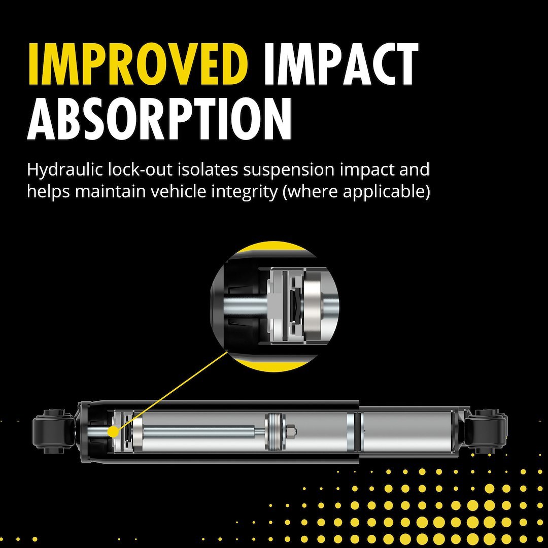 Monroe Shock Absorber, Reflex ®, Nitrogen Gas Charged, Single – 911528