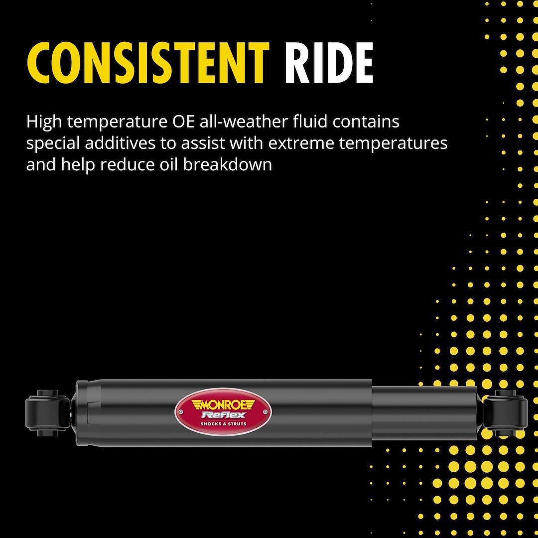 Monroe Shock Absorber, Reflex ®, Nitrogen Gas Charged, Single – 911528