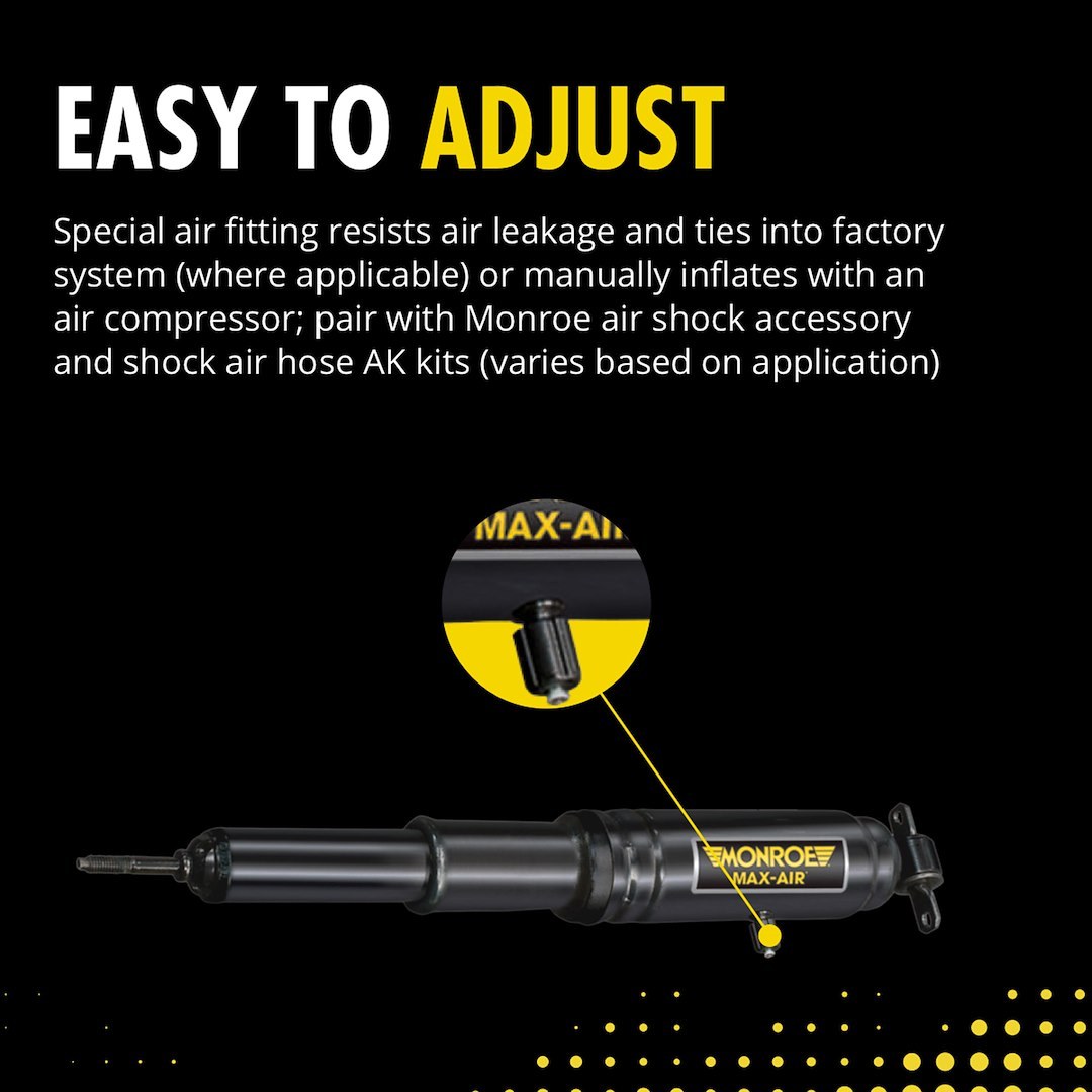 Monroe Shock Absorber, Max-Air ®, Hydraulic with Air Assist, Set of 2 – MA824