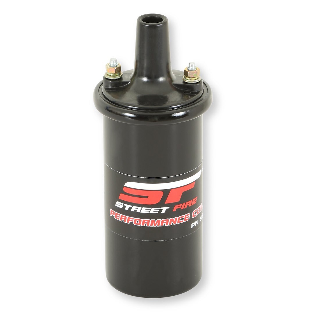 MSD Ignition Ignition Coil, Street Fire Wires, Canister, Black – 5524