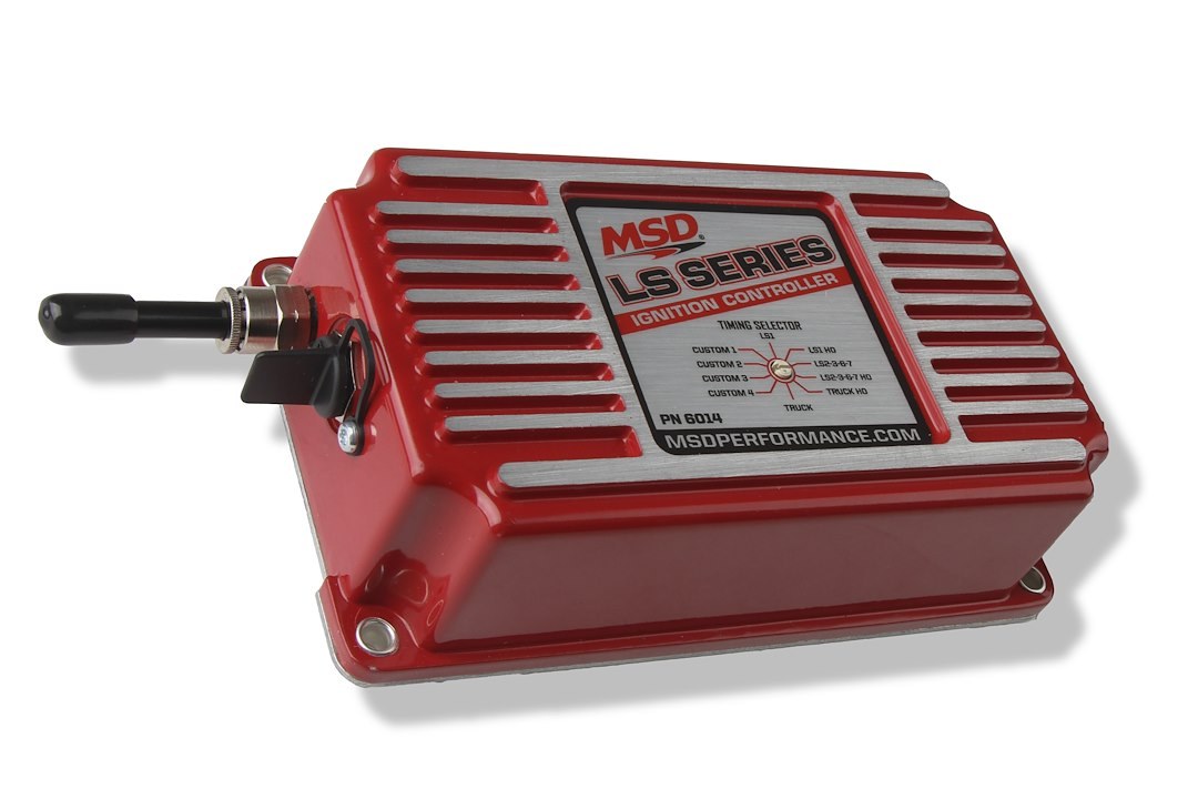 MSD Ignition Ignition Control Module, 6 Series, For Use with GM Ls-Series Engines, Street/Drag Racing Use, Digital, With Adjustable Rev Limiter – 6014