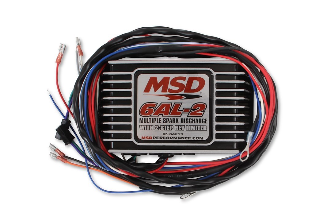 MSD Ignition Ignition Control Module, 6 Series, Street/Drag Racing Use, Digital, 0-12000 RPM, With 2 Step Rev Limiter – 64213