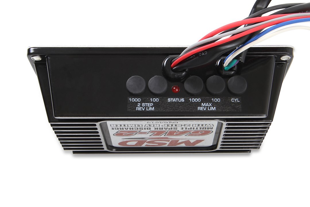 MSD Ignition Ignition Control Module, 6 Series, Street/Drag Racing Use, Digital, 0-12000 RPM, With 2 Step Rev Limiter – 64213