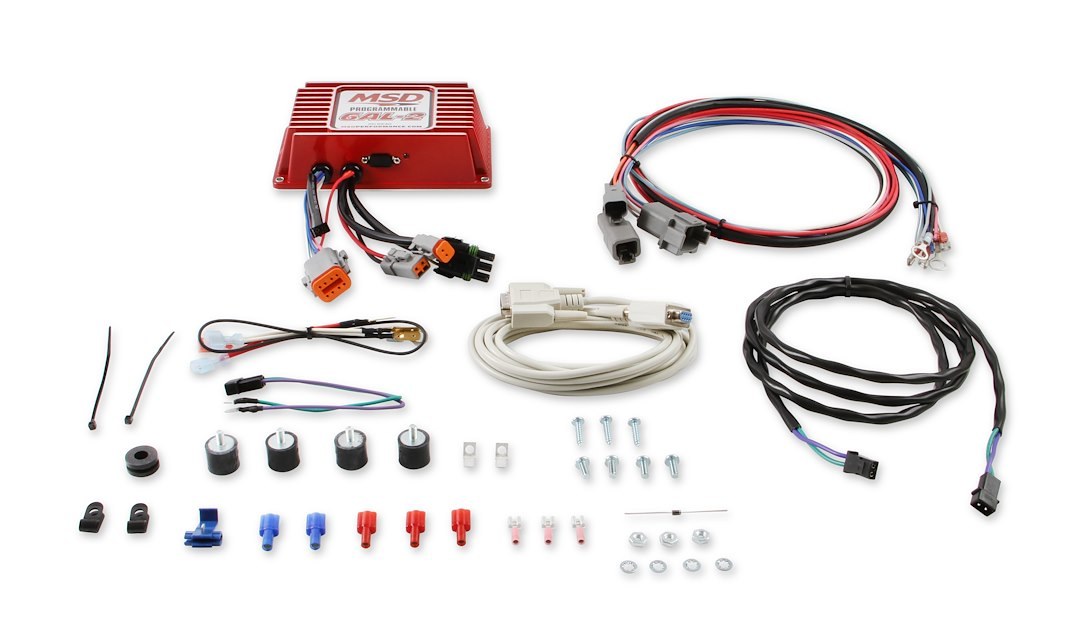 MSD Ignition Ignition Control Module, 6 Series, Street/Drag Racing Use, Digital, 0-12500 RPM, With 2 Step Rev Limiter, Multiple Spark Discharge – 6530