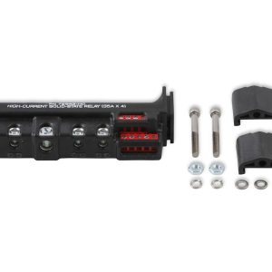 MSD Ignition Relay Block, 4 Channel, 35 Amp, Black – 75643-HC