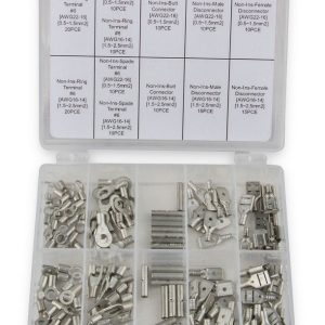 MSD Ignition Wiring Harness Connector, 150 Piece Non-Insulated Connector, 14-22 Gauge Wire – 8196MSD