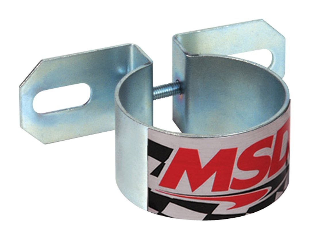 MSD Ignition Ignition Coil Mounting Bracket, For Use with Standard Size Canister Style Ignition Coils, Up to 2-1/4 Inch Diameter, Natural – 8213
