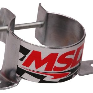 MSD Ignition Ignition Coil Mounting Bracket, Blaster ™, For Use with GM Vertical Style Coils, Natural, Silver, With Msd Ignition Logo – 82131